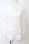 BABY,THE STARS SHINE BRIGHT / Le Bouquet de la Croixブラウス  シロ O-25-10-11-1057-BA-BL-IG-OS