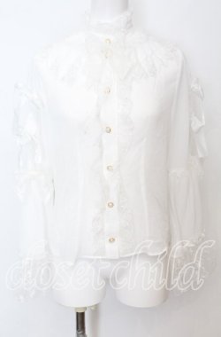 画像1: BABY,THE STARS SHINE BRIGHT / Le Bouquet de la Croixブラウス  シロ O-25-10-11-1057-BA-BL-IG-OS
