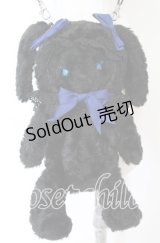 BABY,THE STARS SHINE BRIGHT / うさくみゃポシェット  クロ×ブルー O-25-10-11-1059-BA-BG-IG-OS