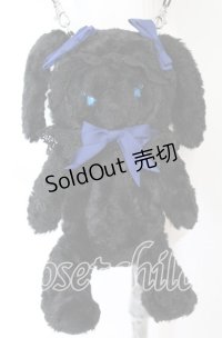 BABY,THE STARS SHINE BRIGHT / うさくみゃポシェット  クロ×ブルー O-25-10-11-1059-BA-BG-IG-OS