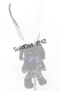 画像2: BABY,THE STARS SHINE BRIGHT / うさくみゃポシェット  クロ×ブルー O-25-10-11-1059-BA-BG-IG-OS