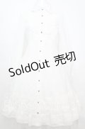 Ozz Croce / フリルヨークワンピース  ホワイト O-25-10-11-1011-OO-OP-IG-OS