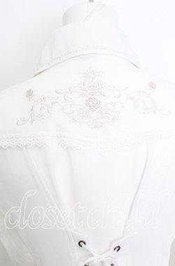 画像4: Ozz Croce / フリルヨークワンピース  ホワイト O-25-10-11-1011-OO-OP-IG-OS