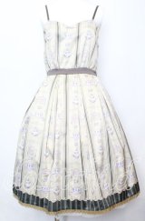 axes femme POETIQUE / アンティークカトラリーワンピース  イエロー O-25-10-11-1015-AX-OP-IG-OS