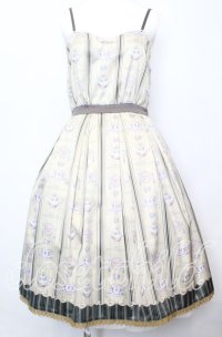 axes femme POETIQUE / アンティークカトラリーワンピース  イエロー O-25-10-11-1015-AX-OP-IG-OS