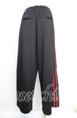 画像4: 【SALE】Candy Stripper / 【高橋愛×Candy Stripper】BRAVE DINOSAUR WIDE PANTS パンツ 2 ブラック×レッド O-25-10-11-1002-PU-PA-IG-ZT219 (4)