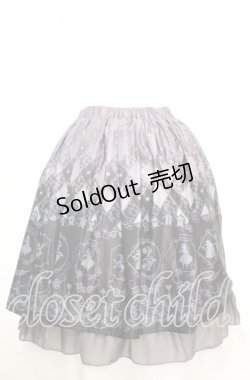 画像3: axes femme POETIQUE / Disney ドリームパネル柄スカート  クロ O-25-10-11-1024-AX-SK-IG-OS
