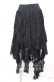 画像1: PUNK RAVE / Gothic Black Irregular Skirt イレギュラースカート  ブラック O-25-10-11-1029-PU-SK-IG-OS (1)
