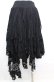 画像3: PUNK RAVE / Gothic Black Irregular Skirt イレギュラースカート  ブラック O-25-10-11-1029-PU-SK-IG-OS (3)