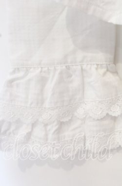 画像3: ALICE and the PIRATES / ウォーリア ローズ・ブラウス  ホワイト O-25-10-11-064-PA-BL-IG-OS