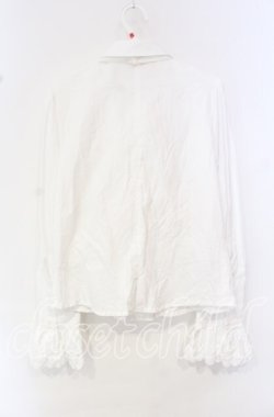 画像4: ALICE and the PIRATES / ウォーリア ローズ・ブラウス  ホワイト O-25-10-11-064-PA-BL-IG-OS