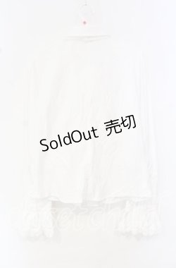 画像4: ALICE and the PIRATES / ウォーリア ローズ・ブラウス  ホワイト O-25-10-11-064-PA-BL-IG-OS