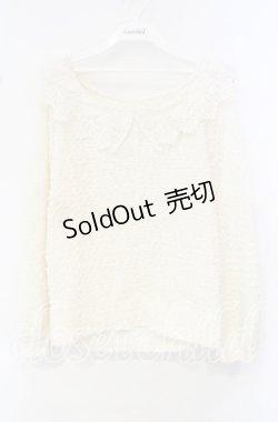 画像1: LIZ LISA / モール風3つリボンドルマントップス  オフ O-25-10-11-076-LO-TO-IG-OS