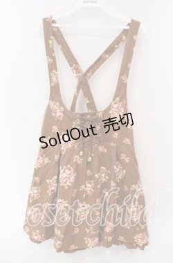 画像1: Lizmelo / コーデュロイ風スカート  ブラウン O-25-10-11-084-LO-SK-IG-OS