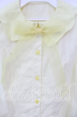 画像2: Angelic Pretty / Honey Bear's Cafeブラウス  イエロー O-25-10-11-085-AP-BL-OW-OS