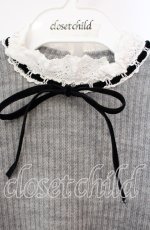 画像2: 【SALE】MILK / Babyリブtops  グレー O-25-10-11-086-ML-TO-OW-ZT379 (2)