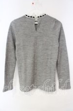 画像3: 【SALE】MILK / Babyリブtops  グレー O-25-10-11-086-ML-TO-OW-ZT379 (3)