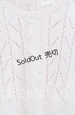 画像2: LIZ LISA / 後ろ3つリボンニット  ピンク O-25-10-11-088-LO-TO-OW-OS