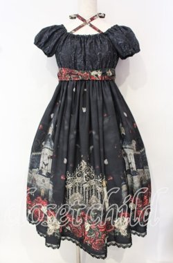画像1: Enchantlic Enchantilly / 幻影薔薇城〜コウモリ公爵からの招待状〜ワンピース  赤い夜 O-25-10-11-007-LO-OP-IG-OS