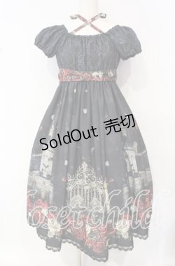 画像1: Enchantlic Enchantilly / 幻影薔薇城〜コウモリ公爵からの招待状〜ワンピース  赤い夜 O-25-10-11-007-LO-OP-IG-OS