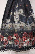 画像4: Enchantlic Enchantilly / 幻影薔薇城〜コウモリ公爵からの招待状〜ワンピース  赤い夜 O-25-10-11-007-LO-OP-IG-OS (4)