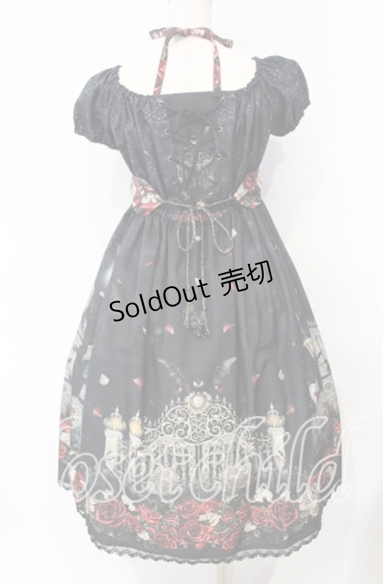 画像6: Enchantlic Enchantilly / 幻影薔薇城〜コウモリ公爵からの招待状〜ワンピース  赤い夜 O-25-10-11-007-LO-OP-IG-OS (6)