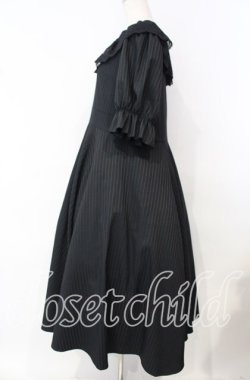 画像3: marcHenTica Laito / ブラック7ストライプワンピース  クロ O-25-10-11-008-LO-OP-IG-OS