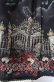 画像2: Enchantlic Enchantilly / 幻影薔薇城〜コウモリ公爵からの招待状〜スカート  赤い夜 O-25-10-11-010-LO-SK-IG-OS (2)