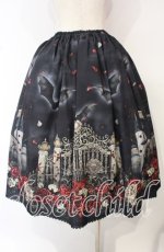 画像4: Enchantlic Enchantilly / 幻影薔薇城〜コウモリ公爵からの招待状〜スカート  赤い夜 O-25-10-11-010-LO-SK-IG-OS (4)