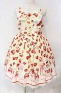 Angelic Pretty / Lyrical Bunny Parlorジャンパースカート  イエロー O-25-10-11-002-AP-OP-OW-OS