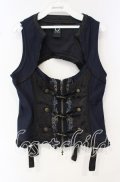 Ozz oneste / ベルテッドベスト  ネイビー系 O-25-10-11-018-OO-TO-IG-OS