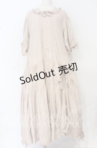 WONDERFUL WORLD / タックリボンワンピース【改造品】  ピンク O-25-10-14-036-LO-OP-IG-OS