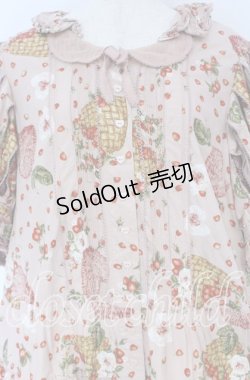画像2: PINK HOUSE / Very Berry heartワンピース【お直しあり】  ピンク O-25-10-14-038-LO-OP-IG-OS