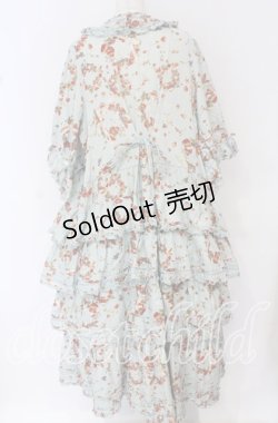 画像3: PINK HOUSE / ベリーズリースプリントワンピース【お直しあり】  サックス O-25-10-14-042-LO-OP-IG-OS
