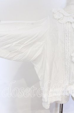 画像3: PINK HOUSE / ローンフリルブラウス【お直しあり】  シロ O-25-10-14-046-LO-BL-IG-OS