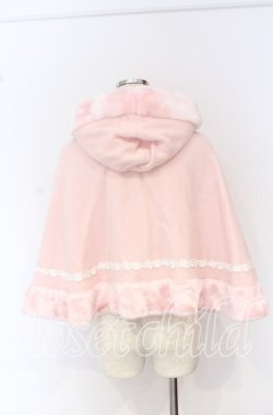 画像3: BABY,THE STARS SHINE BRIGHT / 赤ずきんちゃん風ケープ  ピンク O-25-10-14-048-BA-JA-IG-OS