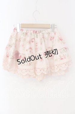 画像3: LIZ LISA / はしごレース起毛スカパン  ピンク O-25-10-14-066-LO-PA-OW-OS