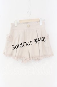 LIZ LISA / 起毛フレアキュロット  ピンク O-25-10-14-068-LO-PA-OW-ZT34