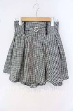 画像1: Lovely Tency / 眞白ありすコラボチェックスカパン M クロ O-25-10-14-069-LO-SK-OW-OS