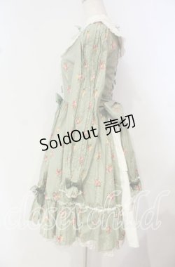 画像3: metamorphose / ヨーク付きワンピース（花柄）  ミント O-25-10-14-088-ME-OP-IG-OS