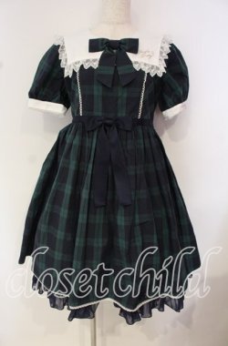 画像1: Angelic Pretty / Campusワンピース  グリーン O-25-10-14-089-AP-OP-IG-OS