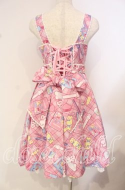 画像5: Angelic Pretty / Fancy Stationeryジャンパースカート  ピンク O-25-10-14-090-AP-OP-IG-OS
