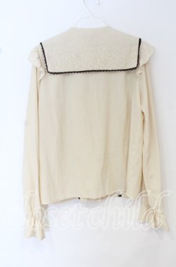 画像3: axes femme POETIQUE / ドリーミーメルヘン柄刺繍ブラウス/Disney M アイボリー O-25-10-14-001-AX-BL-OW-OS