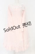 Cherirulu Chocola / MYレースフリルワンピース M ピンク O-25-10-14-011-LO-OP-OW-OS