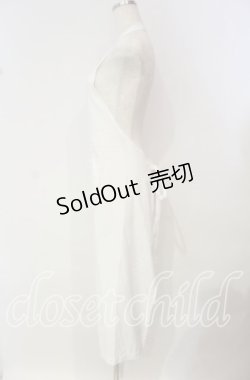 画像3: WONDERFUL WORLD / うさぎさん刺繍エプロン  シロ O-25-10-14-098-LO-ZA-OW-OS