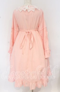 画像3: Cherirulu Chocola / MYレースフリルワンピース M ピンク O-25-10-14-011-LO-OP-OW-OS