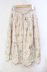 PINK HOUSE / メリーゴーラウンドプリントスカート  ピンク O-25-10-14-101-LO-SK-OW-OS