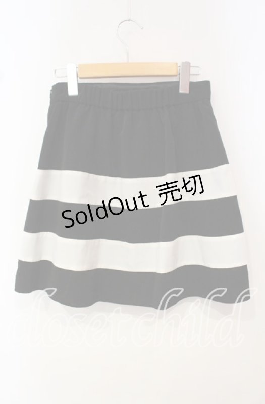 画像2: 【SALE】MILK / Sisterスカート  クロ×シロ O-25-10-14-106-ML-SK-OW-ZT015 (2)