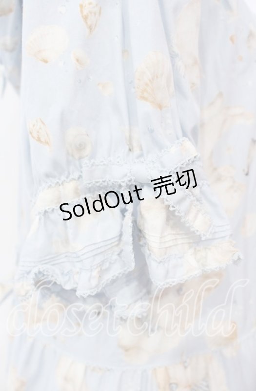 画像5: PINK HOUSE / さざ波とねこプリントワンピース  ミズイロ O-25-10-14-114-LO-OP-OW-OS (5)