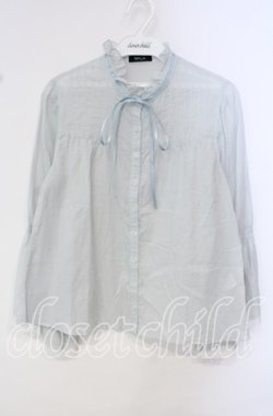 画像1: MILK / ロザリーブラウス  ブルー O-25-10-14-125-ML-BL-OW-OS